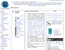 Tablet Screenshot of de.jurispedia.org